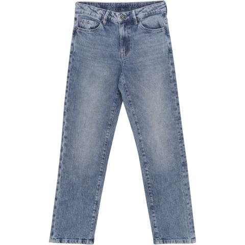 Indian Blue Jeans Jeans - Brede Loose Pasvorm - Medium+ Denim - Indian Blue Jeans - 13 jaar (158) - Jeans