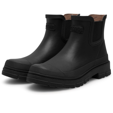 Woden Regenlaarzen - Liv Waterproof - Black - Woden - 39 - Regenlaarzen