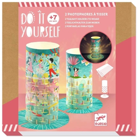 Djeco Creatieve Speelset - DIY - Vuurvliegjes Dans - Djeco - OneSize - Creatieve Speelset