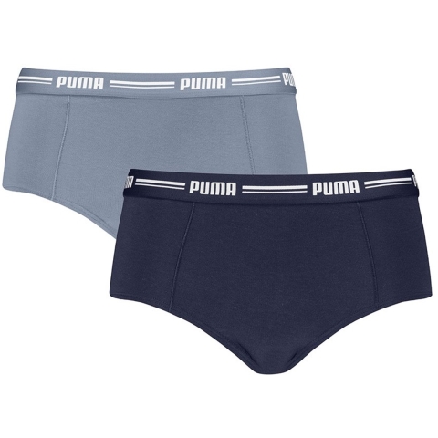 Puma Hipsters - Mini Shorts - 2-pack - Native Blue - Puma - S - Small - Hipsters