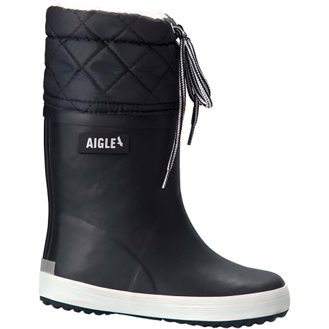 Aigle Thermolaarzen - Giboulee 2 - Navy/Wit - Aigle - 33 - Regenlaarzen