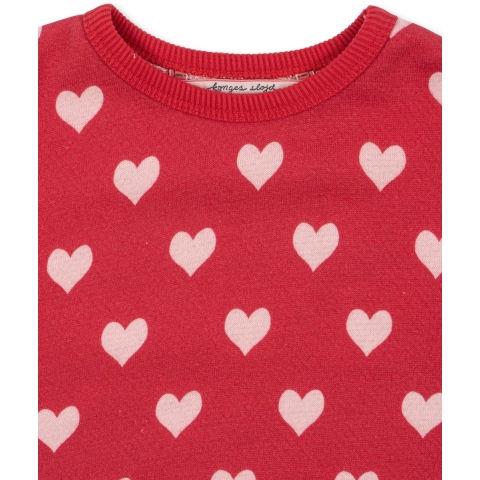 Konges Sløjd Sweatshirt - Loupy - Amour Jazzy - Konges Sløjd - 4 jaar (104) - Sweatshirt