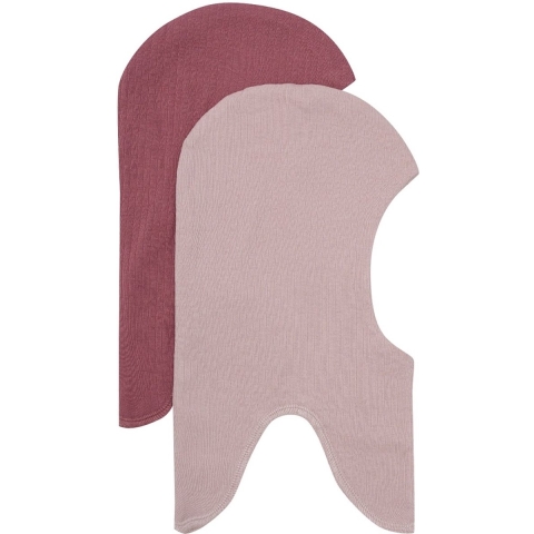 Minymo Bivakmuts - 2-lag - 2-pack - Bivakmuts - Violet Ice - Minymo - 1 jaar (80) - Bivakmuts - Dubbel