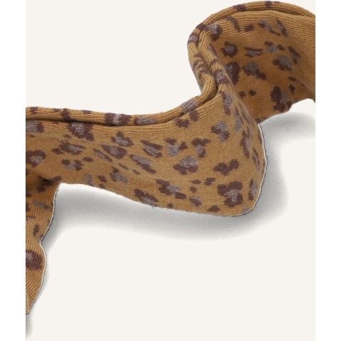 Melton Panty's - Leopard - Koekje - Melton - 80/86 - Panty's