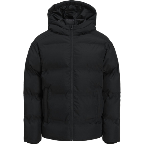 Jack & Jones Gevoerde Jas - JjeSoho - Zwart - Jack & Jones - 8 jaar (128) - Donsjassen