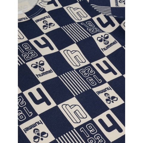 Hummel Romper s/s - hmlJanus - Black Iris - Hummel - 2 jaar (92) - Romper S/S