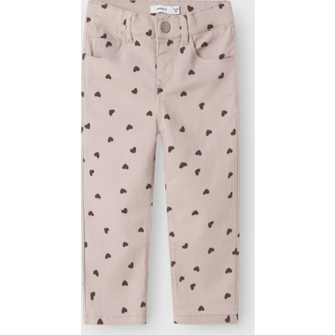 Name It Jeans - NmfRose - Gepolijst Lilac/Heart - Name It - 5 jaar (110) - Jeans