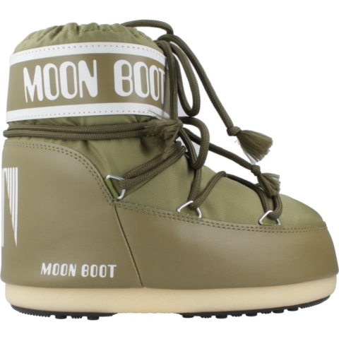Moon Boot Winterlaarzen - Pictogram laag Nylon - Khaki - Moon Boot - 33/35 - Snowboots