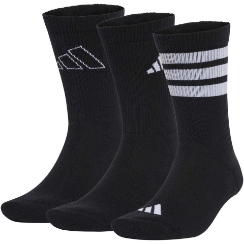 adidas Performance Sokken - 3-pack - Logo - Zwart/Wit - adidas Performance - 43/45 - Sokken
