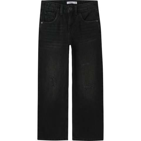 Name It Jeans - Noos - NkfRose - Black Denim - Name It - 9 jaar (134) - Jeans