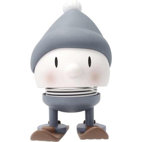 Hoptimist Skiën Bumble - 7,2 cm - Sky - Hoptimist - OneSize - Decoratie