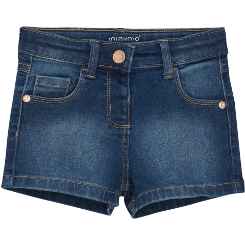 Minymo Shorts - Uitrekken - Denim - Minymo - 5 jaar (110) - Shorts
