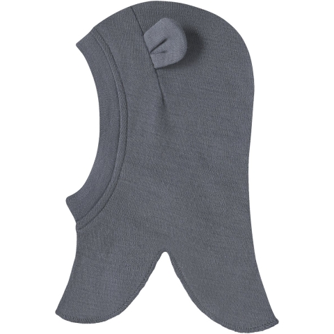 Name It Bivakmuts - Wol - NbmWillit - 1-lag - Folkstone grijs M - Name It - 45-47 cm - Bivakmuts - Enkel