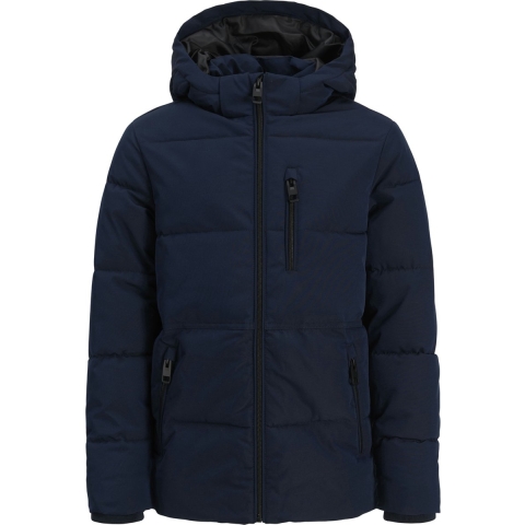 Jack & Jones Gevoerde Jas - JjEowen - Sky Captain/Solid - Jack & Jones - 10 jaar (140) - Donsjassen