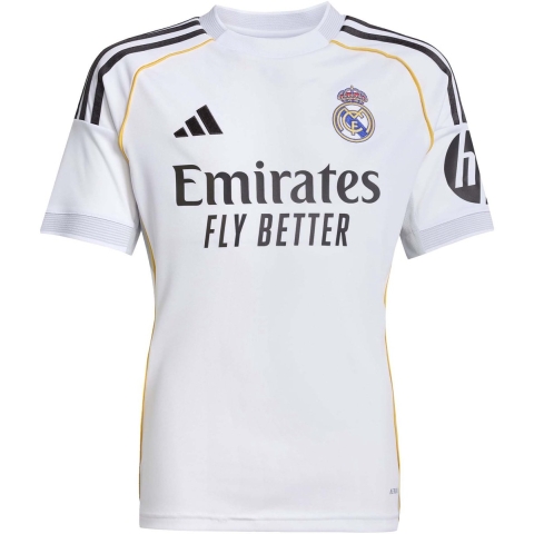 adidas Performance Voetbalshirt - Real Madrid - Wit m. Logo - adidas Performance - 14 jaar (164) - Voetbalshirt