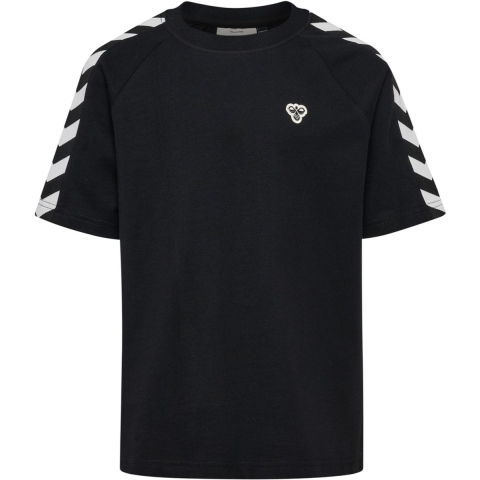 Hummel T-Shirt - HmlJR Archief - Zwart m. Logo - Hummel - 4 jaar (104) - T-Shirts