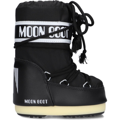 Moon Boot Winterlaarzen - Pictogram Nylon - Zwart - Moon Boot - 31/34 - Snowboots