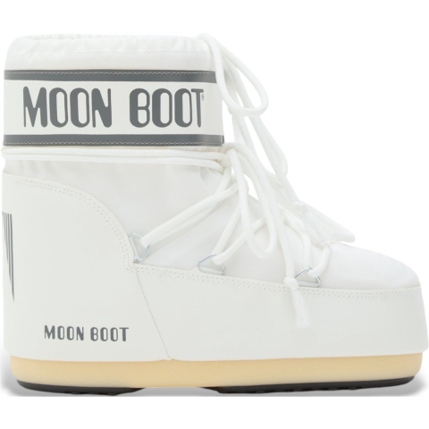 Moon Boot Winterlaarzen - Icoon Laag Nylon - Wit Mono - Moon Boot - 39/41 - Snowboots