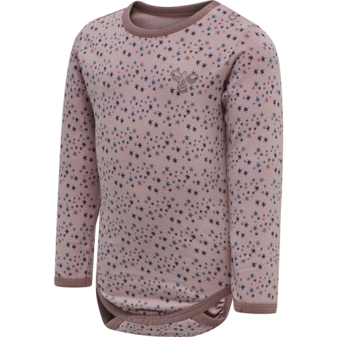 Hummel Romper l/s - HmlStar - Woodrose - Hummel - 3 jaar (98) - Romper L/S