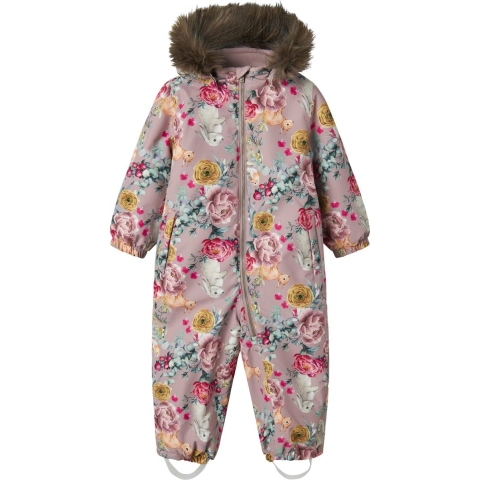 Name It Skipak - Noos - NmfSnow10 - Woodrose/Flower Rabbit - Name It - 7 jaar (122) - Skipak