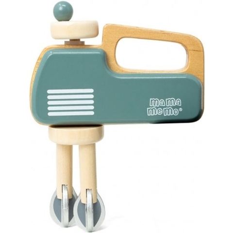 MaMaMeMo Handmixer m. Kom - Emerald Green - MaMaMeMo - OneSize - Speelgoed