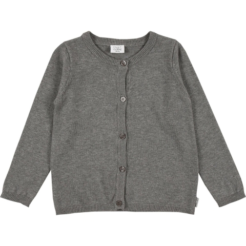 Hust and Claire Cardigan - Gebreid - Cara - Grijs Gemêleerd - Hust and Claire - 9 jaar (134) - Cardigan