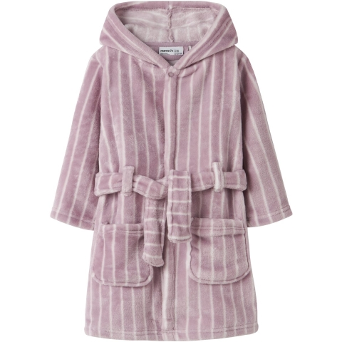 Name It Badjas - Fluweel - NmfRose - Aandenken Lilac - Name It - 4 jaar (104) - Badjas