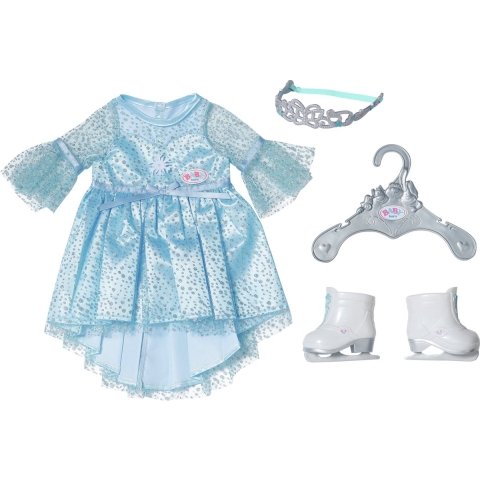 Baby Born Poppenkleding - Princess Op Ice - 43 cm - BABY born - OneSize - Poppenkleding