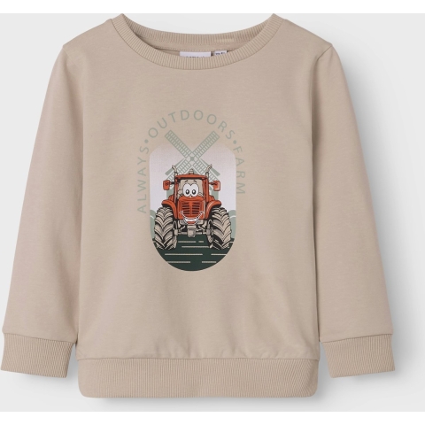 Name It Sweatshirt - NmmLen - Peyote - Name It - 1 jaar (80) - Sweatshirt