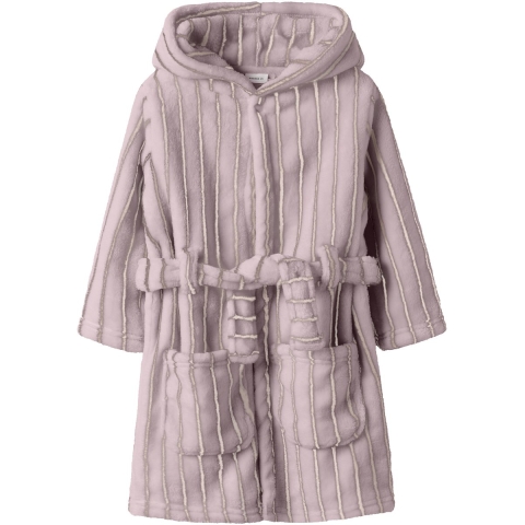 Name It Badjas - Fluweel - NmfRose - Aandenken Lilac - Name It - 5 jaar (110) - Badjas