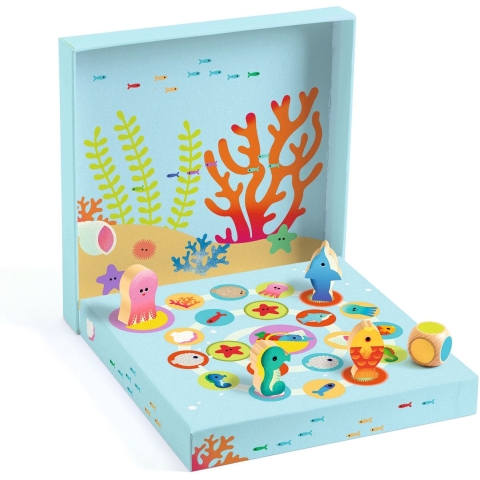 Djeco Speelset - Hout - 4 st. - De Zee - Djeco - OneSize - Spel