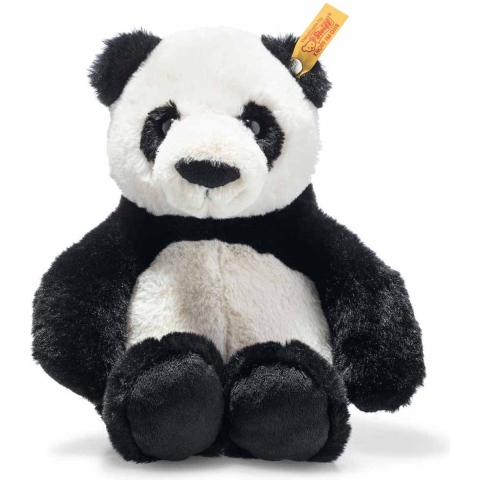 Steiff Knuffel - Ming Panda - 27 cm - Wit/Zwart - Steiff - OneSize - Knuffel