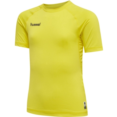 Hummel T-Shirt - Hml Jersey - Blazing Yellow - Hummel - 14 jaar (164) - T-Shirts