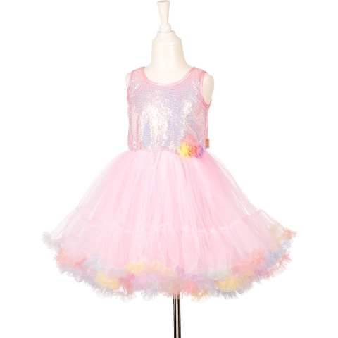 Souza Verkleedkleren - Prinses - Jocelyne - Roze - Souza - 3-4 jaar (98-104) - Kostuum