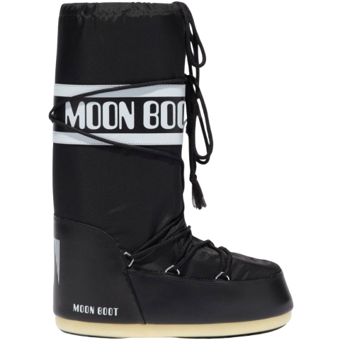 Moon Boot Winterlaarzen - Pictogram Nylon - Zwart - Moon Boot - 35/38 - Snowboots