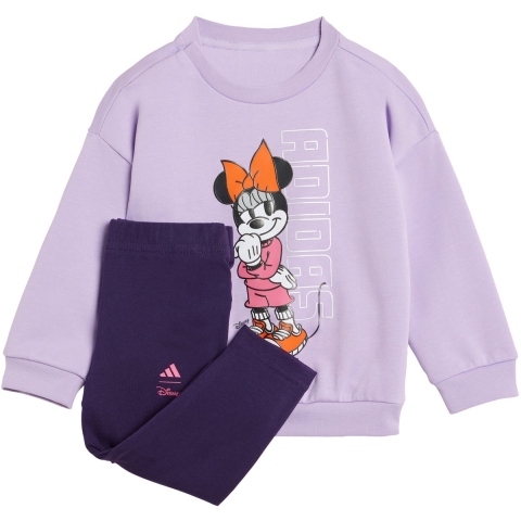 adidas Performance Set - Blouse/Leggings - Minnie Mouse - Powder - adidas Performance - 1½ jaar (86) - Shirts