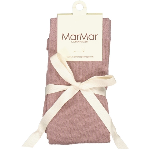 MarMar Panty's - Rib - Mauve - MarMar - 8-9 jaar (128-134) - Panty's