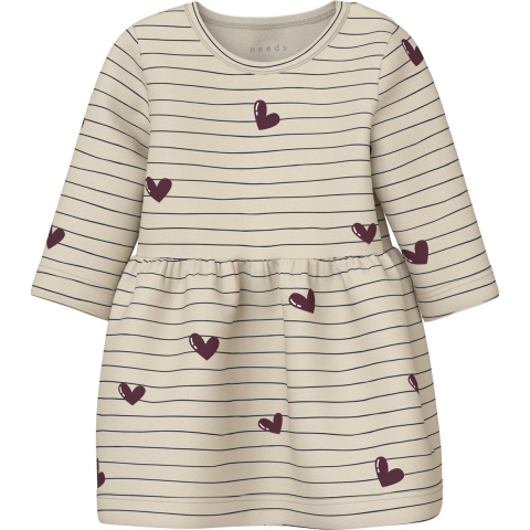 Name It Jurk/Leggings - NbfVandora - Summer Zand/Fig - Name It - 1½ jaar (86) - Jurk