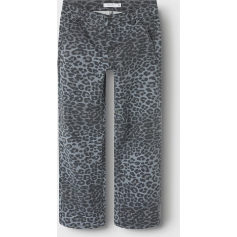 Name It Jeans - NkfRose - Noos - Nachtuil/Grey Leopard - Name It - 12 jaar (152) - Broeken - Katoen