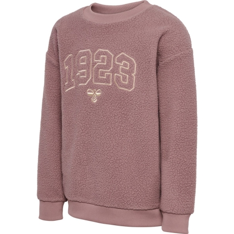 Hummel Fleece Trui - HmlCosso - Twilight Mauve m. Goud - Hummel - 7 jaar (122) - Fleece Jas