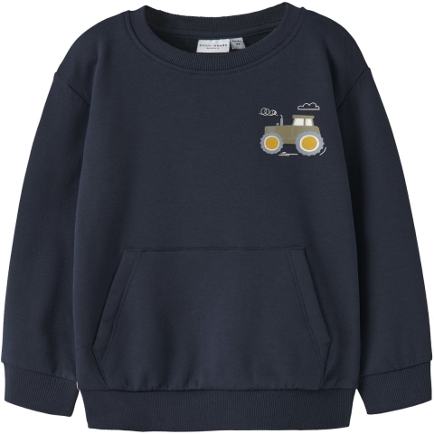 Name It Sweatshirt - NmmVugo - Navy Blazer/Tractor - Name It - 4 jaar (104) - Sweatshirt