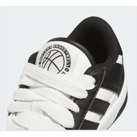 adidas Performance Schoenen - Rapid Court Low J - Cblack/Clowhi/ - adidas Performance - 37 1/3 - Schoenen