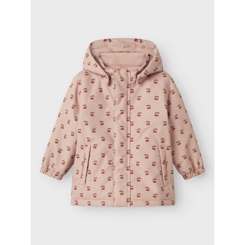 Lil' Atelier Winterjas - NmfLasnow10 - Misty Rose/Cherry - Lil Atelier - 5 jaar (110) - Winterjassen