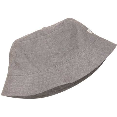 En Fant Zonnehoed - Mid Grey Melange - En Fant - 6-12 mnd - Bucket hats