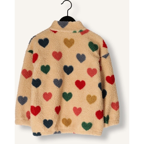 Konges Sløjd Fleece Jas - Jody Teddy - Bon Coeur Coloré - Konges Sløjd - 1 jaar (80) - Fleece Jassen