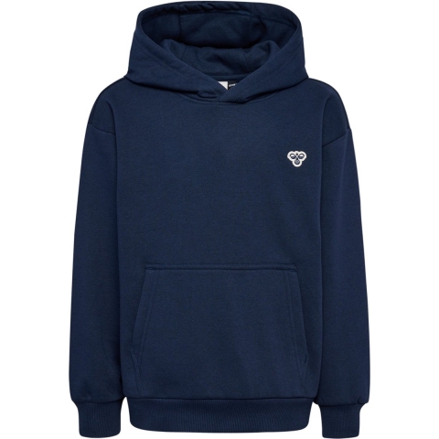 Hummel Hoodie - hmlJr - Loose Hoodie - Dress Blue - Hummel - 7-8 jaar (122-128) - Hoodie