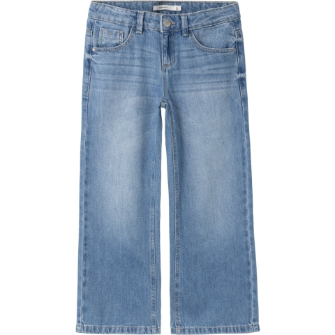 Name It Jeans - Breed - Noos - NkfRose - Medium+ Blue Denim - Name It - 14 jaar (164) - Jeans