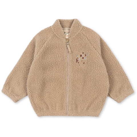 Konges Sløjd Fleece Jas - Jazz Teddy - Oxford Tan - Konges Sløjd - 3 jaar (98) - Fleece Jassen