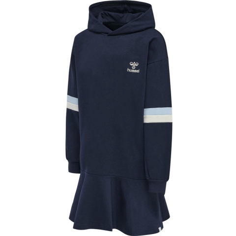 Hummel Jurk met capuchon - hmlBeverly - Black Iris - Hummel - 9 jaar (134) - Jurk
