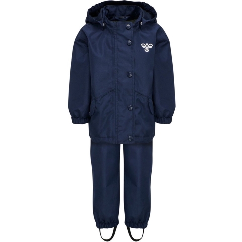 Hummel Regenkleding - PE - HMLReva Mini - Navy - Hummel - 2 jaar (92) - Regenkleding